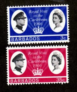 Barbados # 285-286 Mint!
