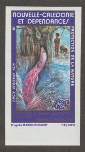 EDSROOM-16256 New Caledonia C156 MNH 1979 Complete Imperf Kanaka Legend