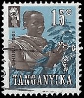 TANGANYIKA   #47 USED (6)