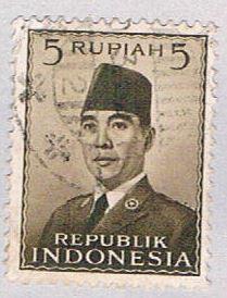 Indonesia 393 Used President Sukarno 1951 (BP25715)