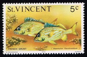 St. Vincent #411 French Grunts; MNH (0.25)