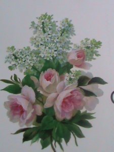 ​UNITED STATES-2004-SC#3836a -LOVELY WHITE-LILACS-& PINK ROSES MNH BOOKLET VF