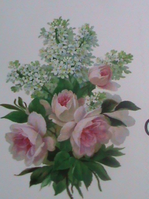 ​UNITED STATES-2004-SC#3836a -LOVELY WHITE-LILACS-& PINK ROSES MNH BOOKLET VF