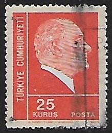 Turkey # 1922 - Kemal Atatürk - used -....{DGr13}