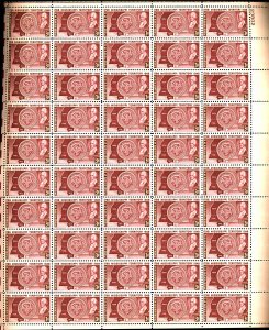 U.S. #955 MINT OG NH SHEET