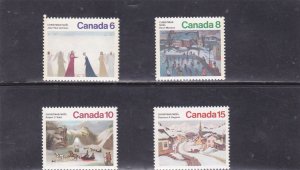 CANADA SET CHRISTMAS 1974   MNH (**)  SC# 650 - SC# 653