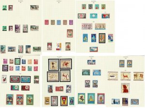 Algeria collection 1962-70 mint 142 stamps