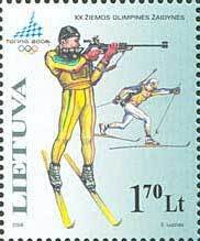 Lithuania 2006 Winter Olympic games in Torino Olympics stamp MNH