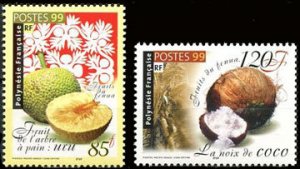 Scott #758-9 Fruit MNH