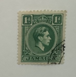 Jamaica 1951 Scott  149 used - 1p, King George VI