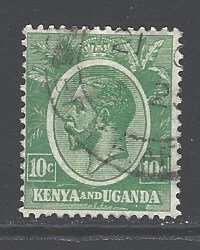 Kenya, Uganda, Tanzania Sc # 21 used (RRS)