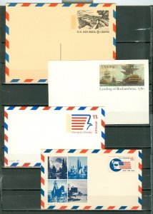 US LOT of (34) SATIONERY CARDS...MINT & FDC