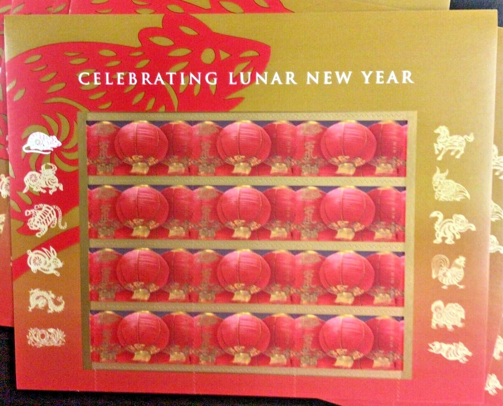 4221 Rat-Chinese Lunar New Year Lot of 10 sheets MNH 41 c sheet of 12