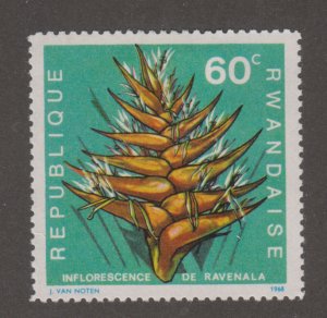 Rwanda 258 Flower of traveler's-tree 1968