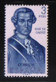 Spain  #1193  MNH  1963 Explorers 3p de Galvez