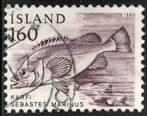 ICELAND #534, USED - 1980 - ICE797