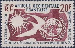 French West Africa Scott #'s 85  MNH