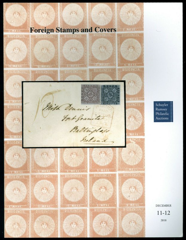 Auction Catalog: Schuyler Rumsey Sale 84: Foreign Stamps and Covers Dec. 2018