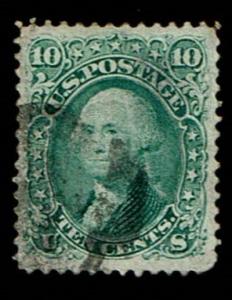 Scott #68 VF-used. SCV - $55.00