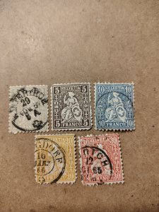 (2755) Switzerland #41,43-46