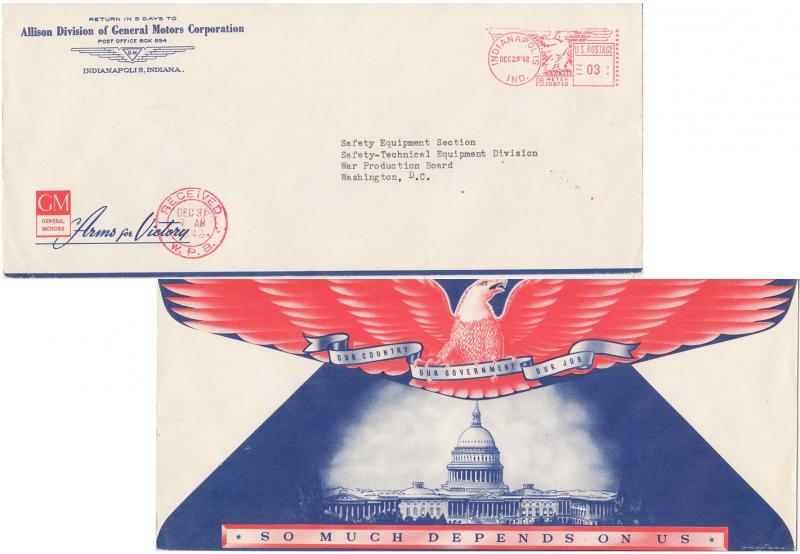 United States Advertising 1942 Postal History