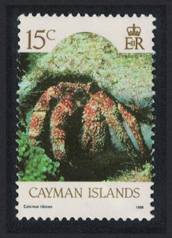 Cayman Is. Crab Marine Life Imprint '1990' SG#637