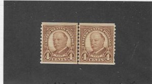 US SCOTT# 687 JOINT LINE PAIR MNH SCV $22.00