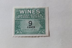 US WINE REVENUE RE122 USED? NO GUM