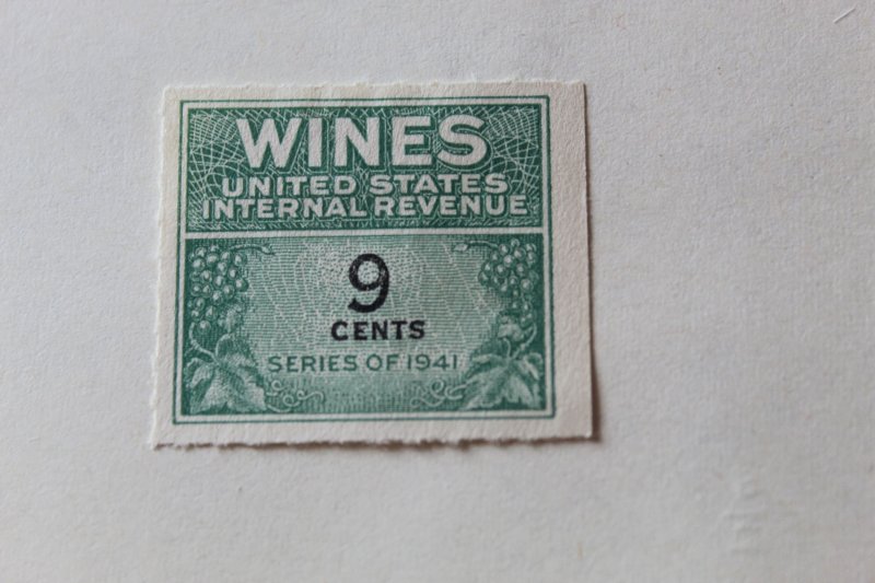 US WINE REVENUE RE122 USED? NO GUM