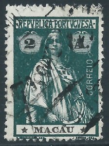 Macao, Sc #213, 2a Used