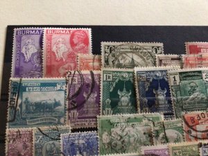 Burma  mounted mint & used  stamps  A11525