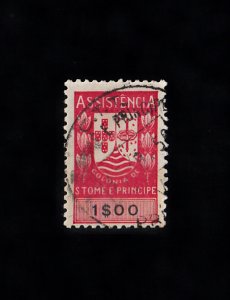 St Thomas & Prince Scott #RA5 Used