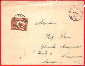aa3667 - HAITI - POSTAL HISTORY -  COVER  to  SWITZERLAND  1905