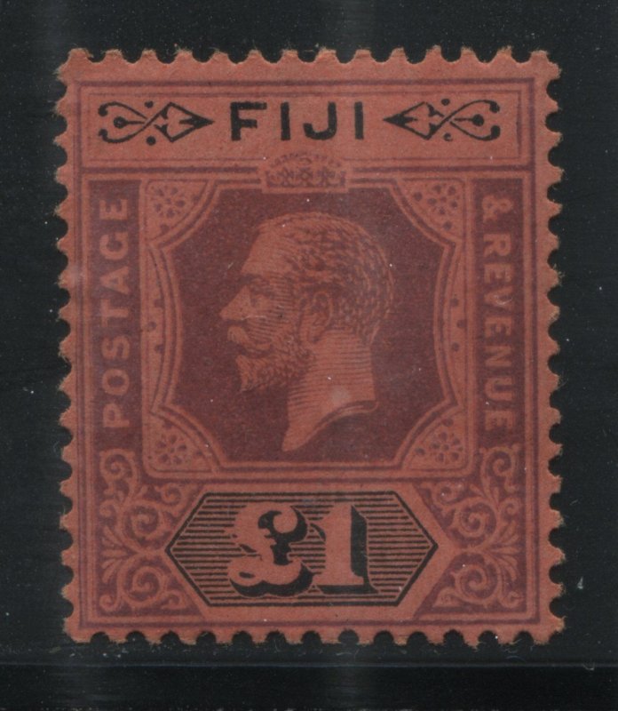 Fiji KGV 1912 £1 mint o.g. hinged 