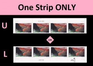 US C134 Airmail Rio Grande 40c plate strip (4 stamps) MNH 1999