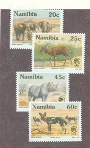 Namibia #726-29 Mint (NH) Single (Complete Set) (Animals)