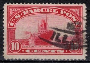 USA - Parcel Post - Scott Q6 w/ Registry Cancel