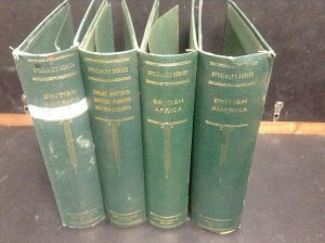 Scott Specialty Binders, 2 Post, 2.5 to 3 Inch, Lot of 4, British Colonies (A2)