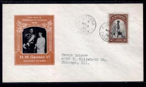 Canada 247 Ioor Typed FDC