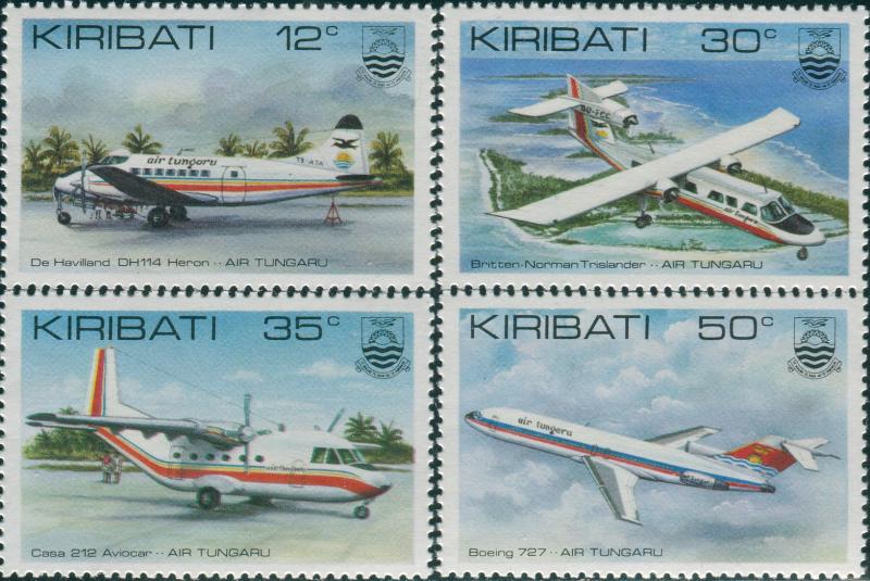 Kiribati 1982 SG179-182 Air Tungaru set MLH