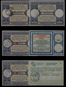 Germany 6 IRC (intl. reply coupon) 1957-82