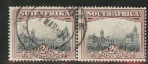 South Africa Scott 26 used 2p pair CV$26