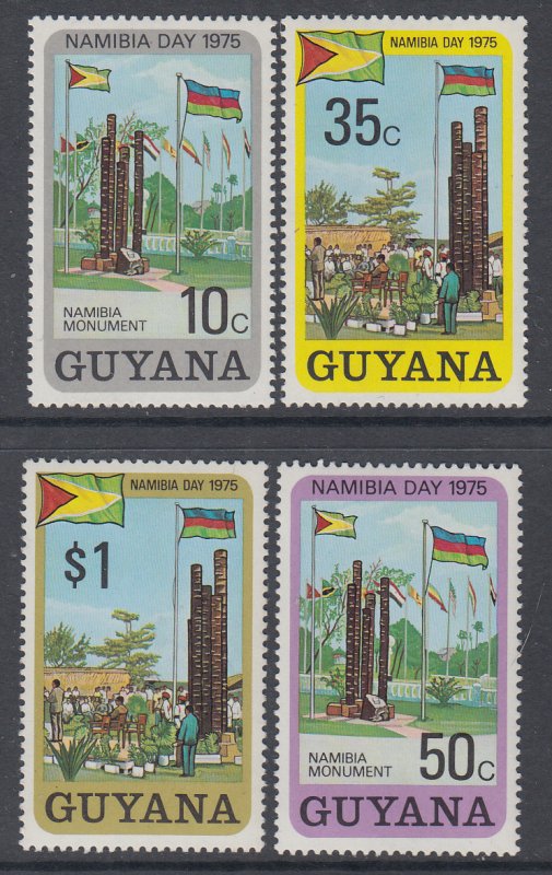 Guyana 222-225 MNH VF