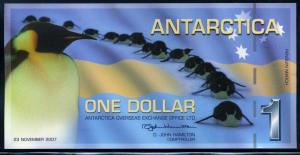 Antarctica 1 Dollar BN 2007 New Uncirculated