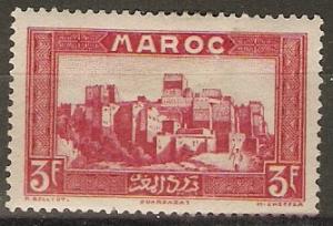 French Morocco 144 Cer 146 MLH VF 1933 SCV $55.00
