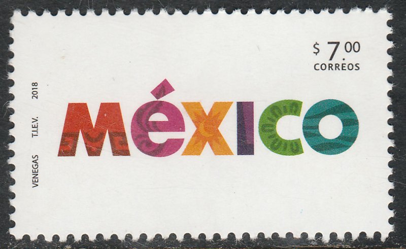 MEXICO 3127, TOURISM EMBLEM. MINT, NH. VF.