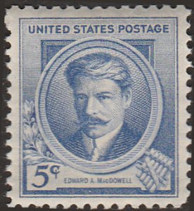 # 882 MINT NEVER HINGED ( MNH ) EDWARD A. MacDOWELL COMPOSER