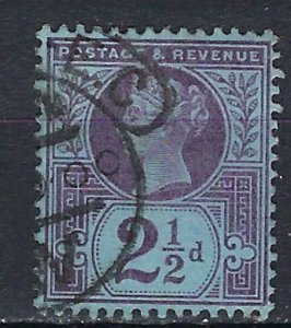 Great Britain 114 Used 1887 issue (ak3037)