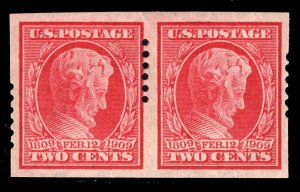 MOMEN US #368 VAR SCHERMACK I PAIR 6 HOLE MINT OG H CAT $1000 PF CERT LOT #89705