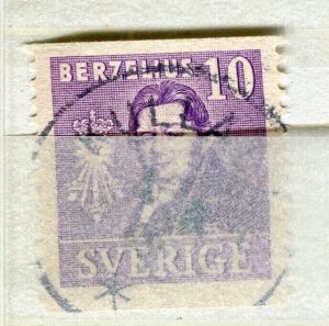 SWEDEN; 1939 early Academy of Science issue fine used 10ore. value